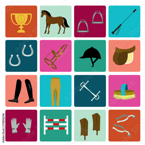 Equipment for riding horse