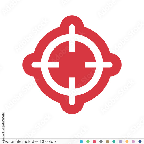 Sticker Icon - Vector file includes all colors