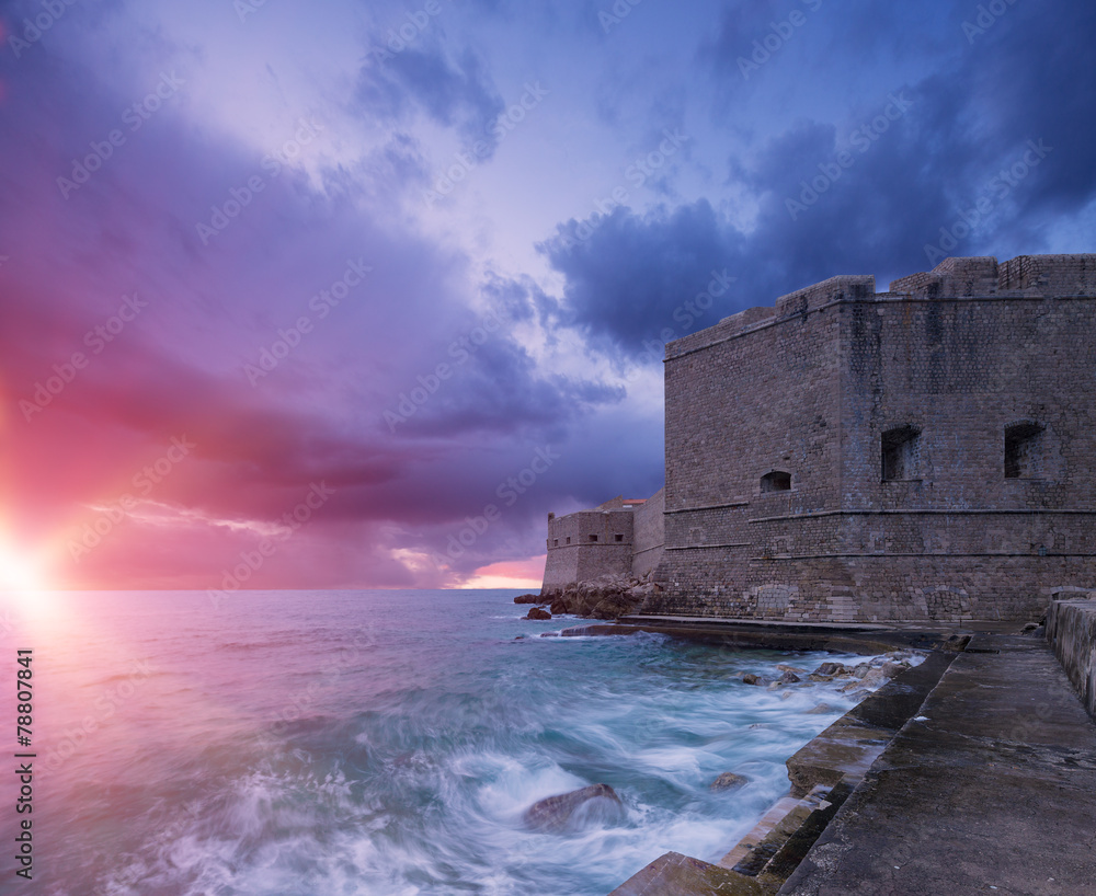 Fort St. John. Dubrovnik. Croatia.