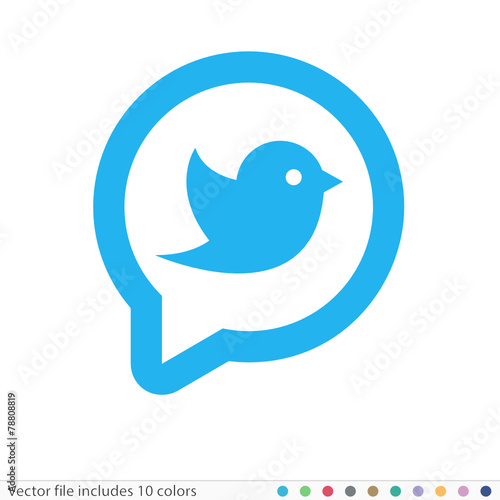 Sticker Icon - Vector file includes all colors