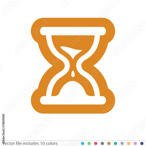 Sticker Icon - Vector file includes all colors