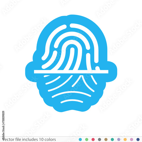 Sticker Icon - Vector file includes all colors