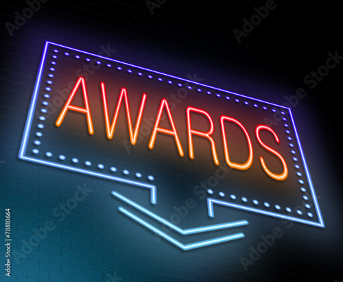 Awards concept.