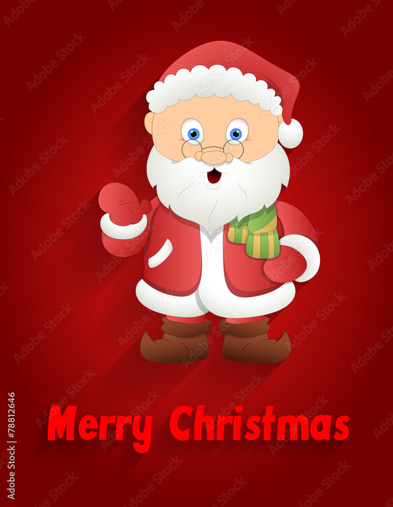 Surprised Santa Claus Greeting Surprised Santa Claus Greeting