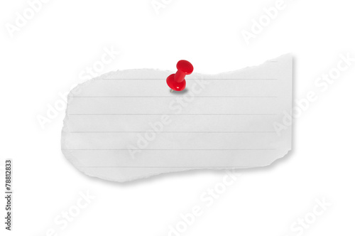 White Torn Paper