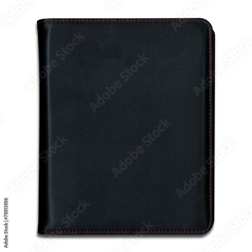 Note book cover in black