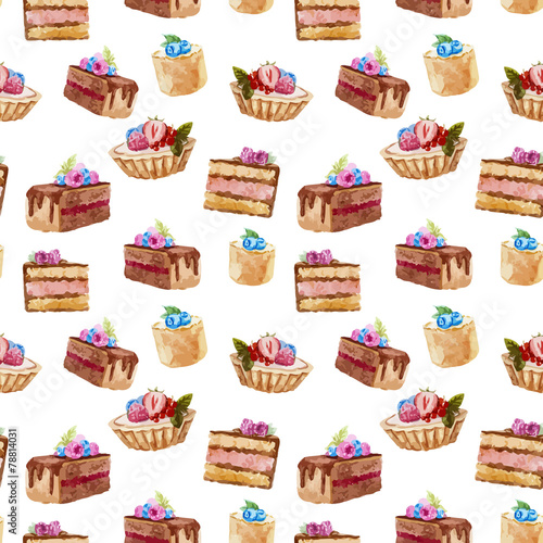 Fototapeta Naklejka Na Ścianę i Meble -  Tasty cakes