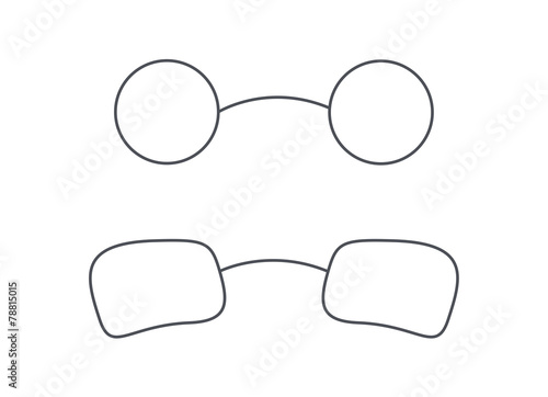 Eyewear Specs Frames Vectors