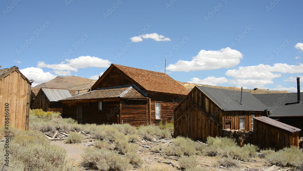 Bodie California - Abandon Mining Ghost Town - Daytime Bodie California - Abandon Mining Ghost Town - Daytime