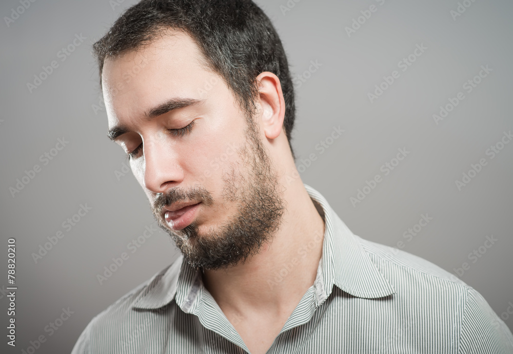Fototapeta premium man upset