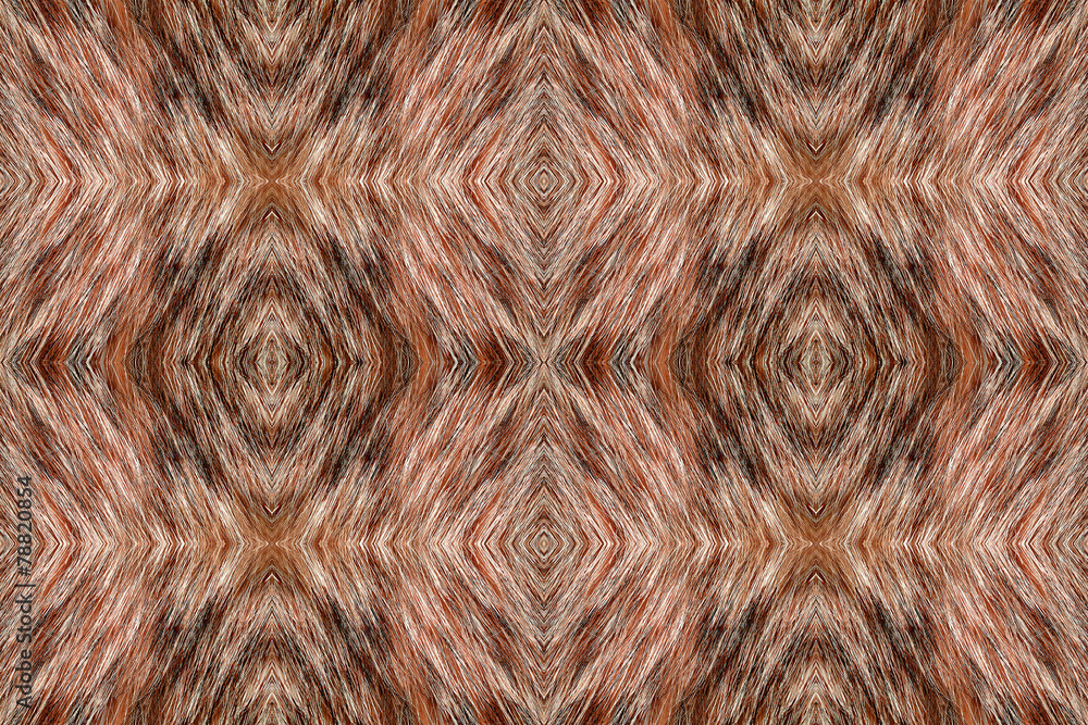 Naklejka premium Cat fur pattern