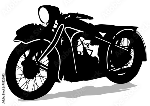 Retro old bike