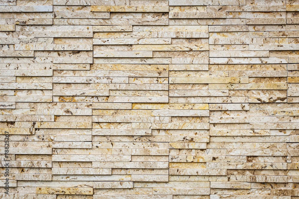 Travertine stone wall texture for background