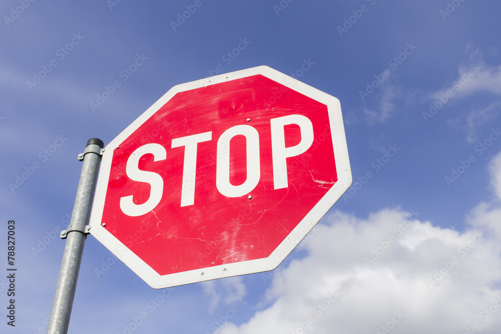 Obraz premium Stopschild