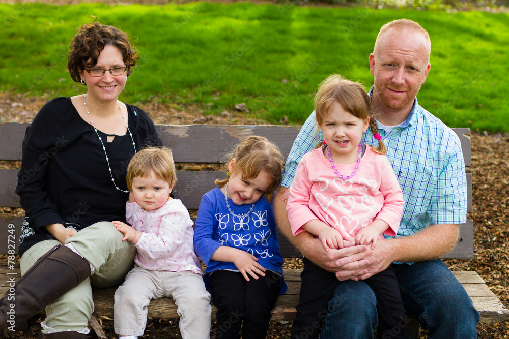 Family of Five People Family of Five People