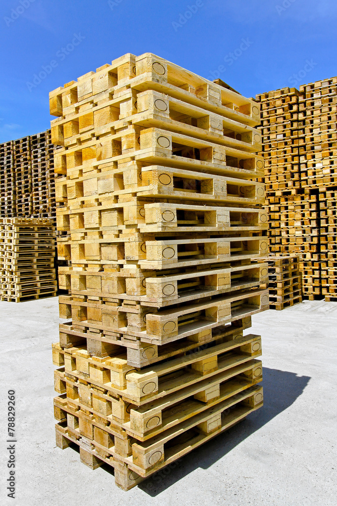 Pallets stack