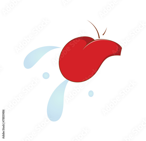Cartoon Teasing Tongue Vector