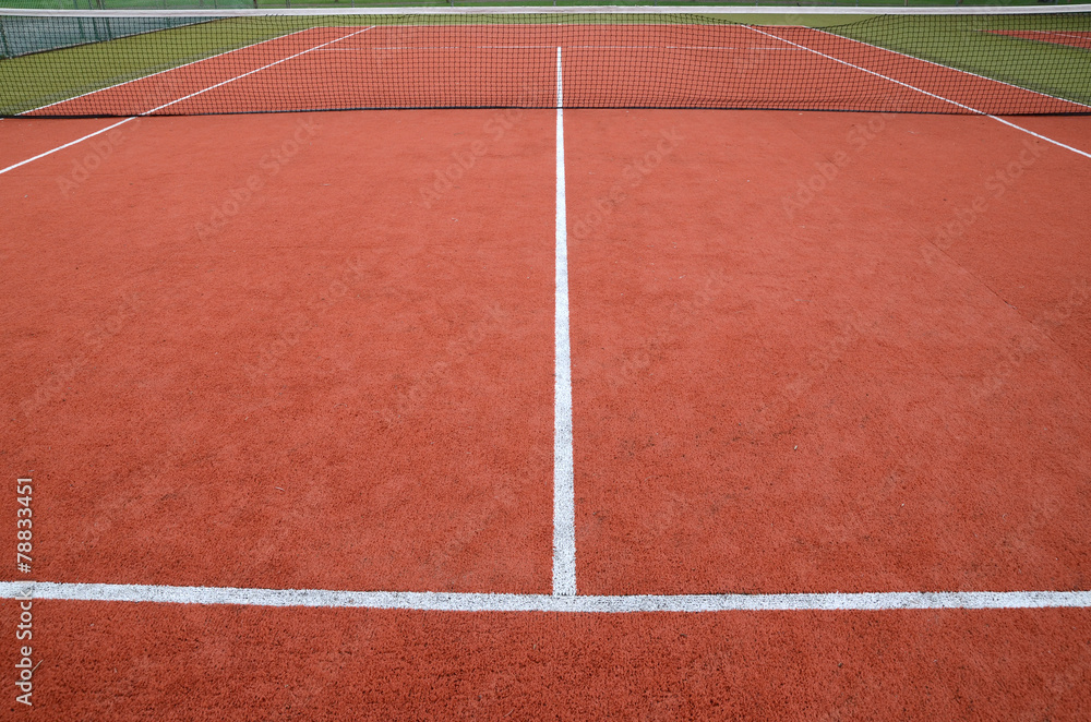 Tennis ball on court grass play game background sport for design Tennis ball on court grass play game background sport for design
