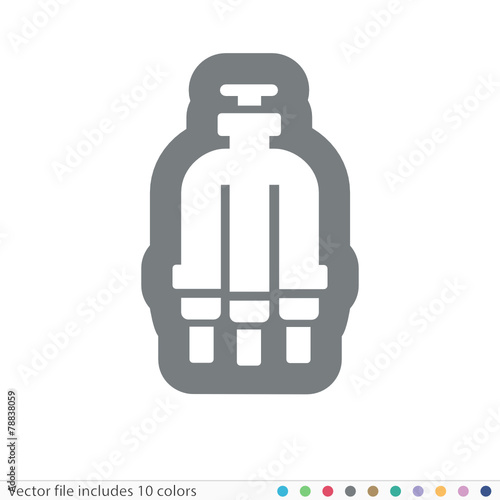 Sticker Icon - Vector file includes all colors
