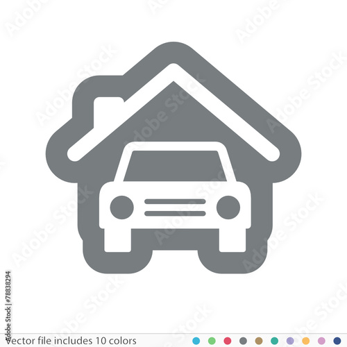 Sticker Icon - Vector file includes all colors