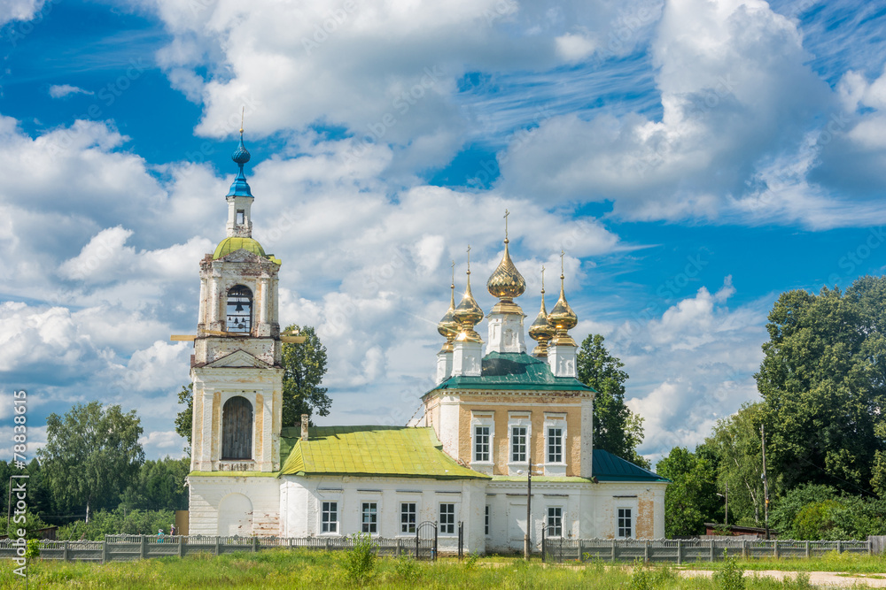 The Church of St. Elijah the prophet of God, 1828. The Church of St. Elijah the prophet of God, 1828.