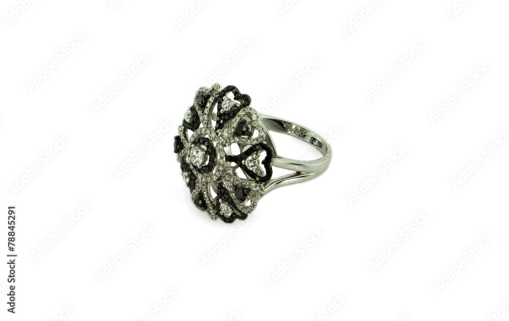Ring isolated on a white background Ring isolated on a white background