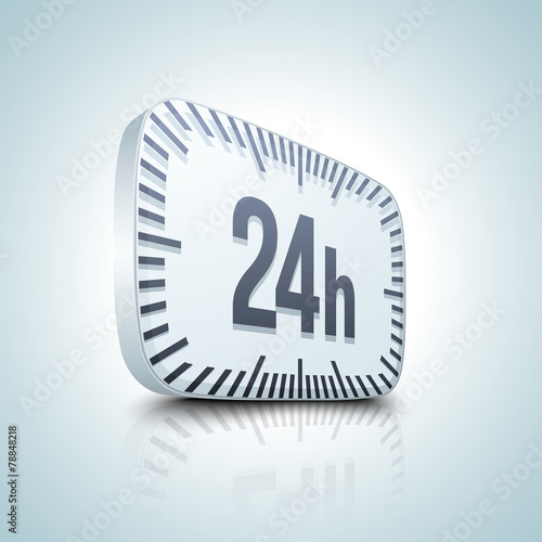 24 hour button