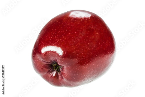 jabłko na białym tle