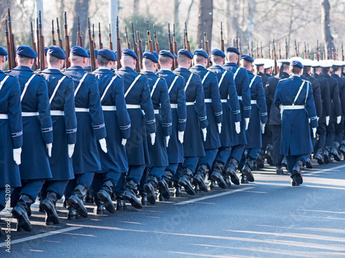 Bundeswehrsoldaten eines Wachregiments photo