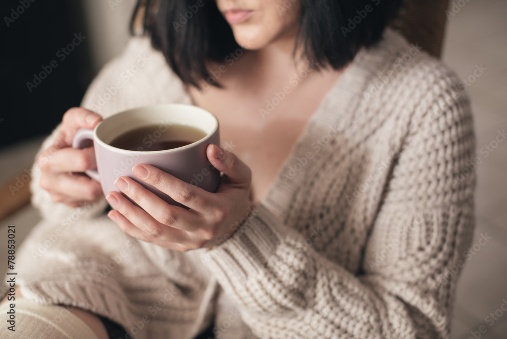 Drinking tea Drinking tea