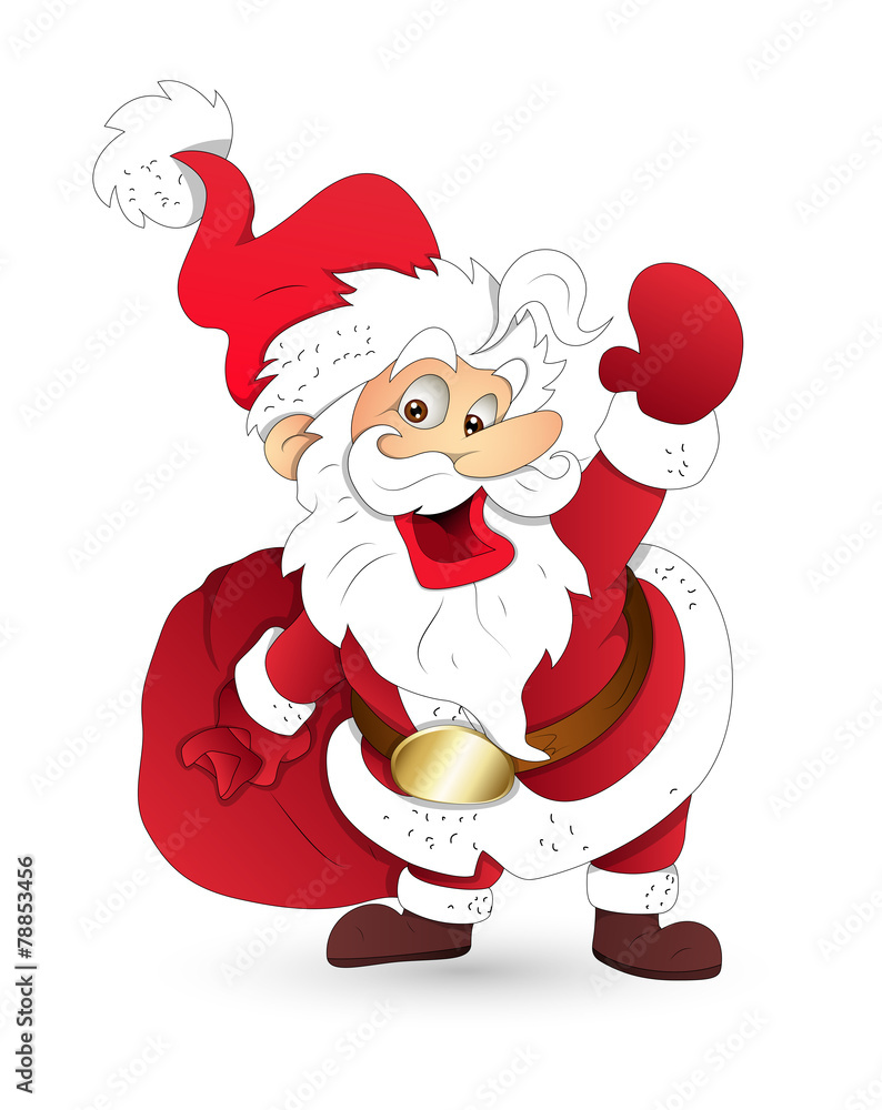 Santa Claus with Gift Bag Santa Claus with Gift Bag