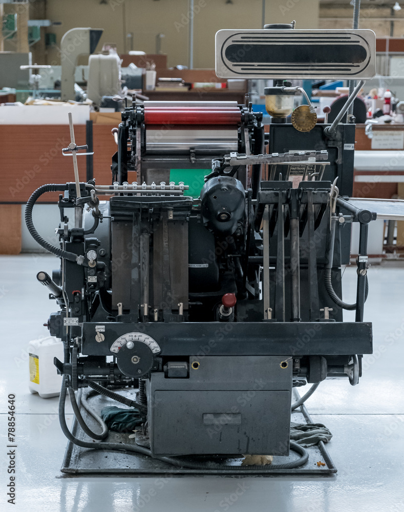Fototapeta premium Printing press