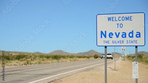 California Nevada State Border