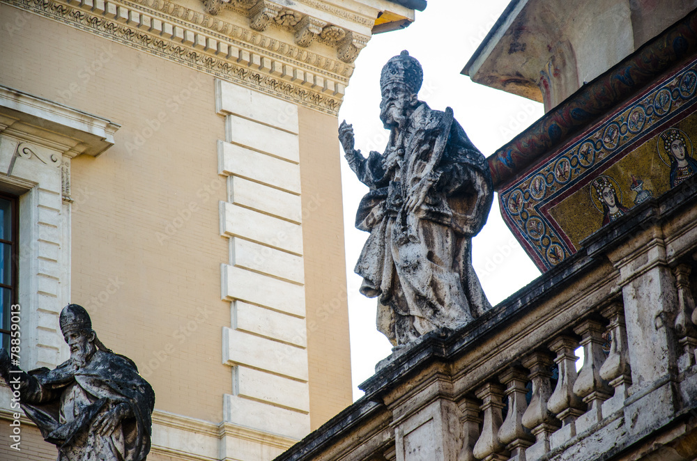 Obraz premium santa maria in trastevere, Rom