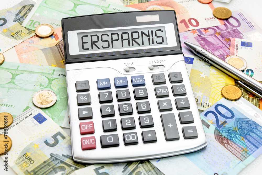 Ersparnisse Ersparnisse