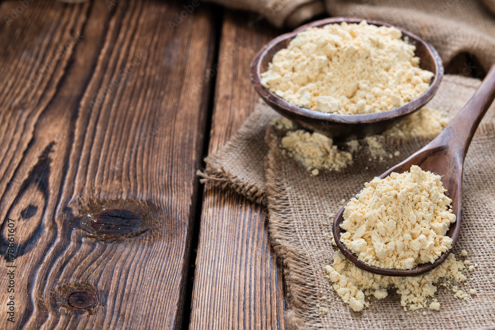Portion of Soy Flour Portion of Soy Flour