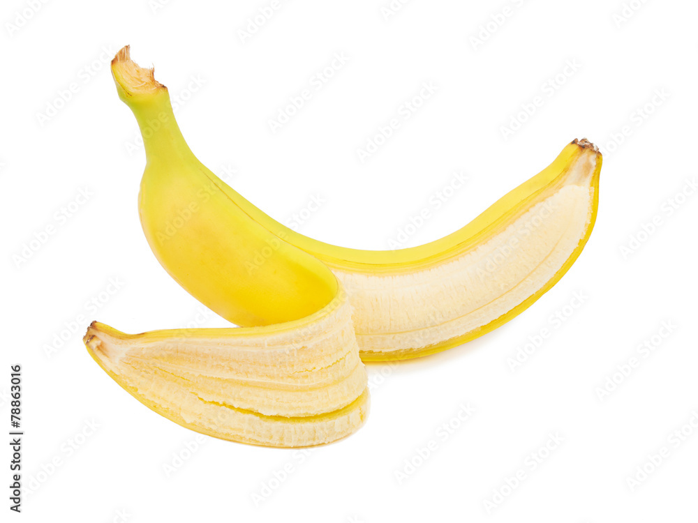 Bananas isolated on white background Bananas isolated on white background