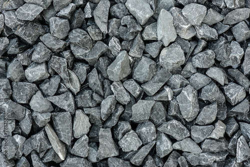 grey granite gravel background for mix concrete