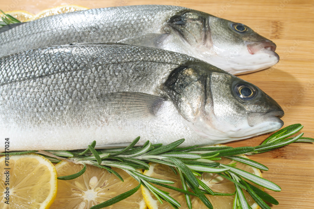 seabass with lemon and rosemary seabass with lemon and rosemary