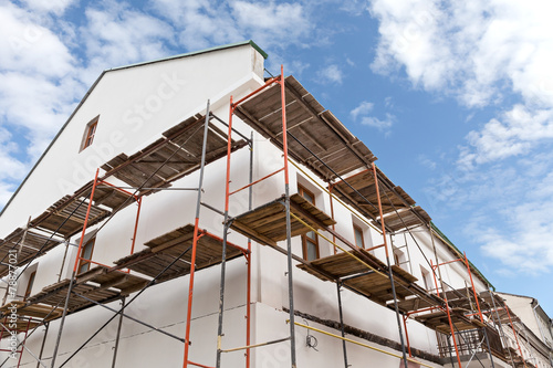 Fototapeta House reconstruction