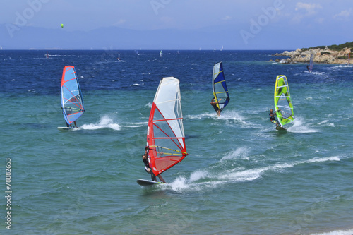 Windsurf, Baia dei Gabbiani, Sardegna
