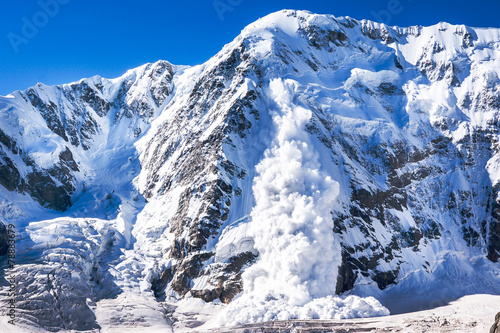 Avalanche in the Caucasus