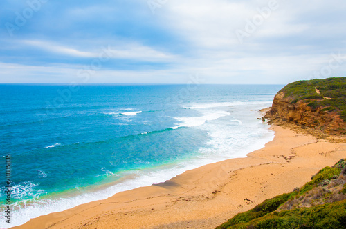 Bells beach on Great Ocean Road  Australia