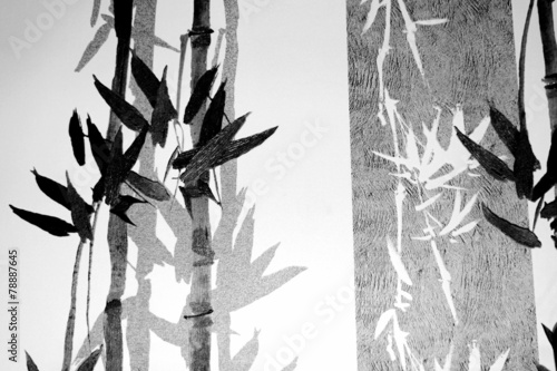 Obraz na płótnie Bambus / Tekstura