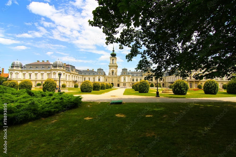 Fototapeta premium Berühmtes Schloss in Keszthely