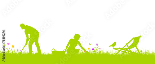 Gartenarbeit