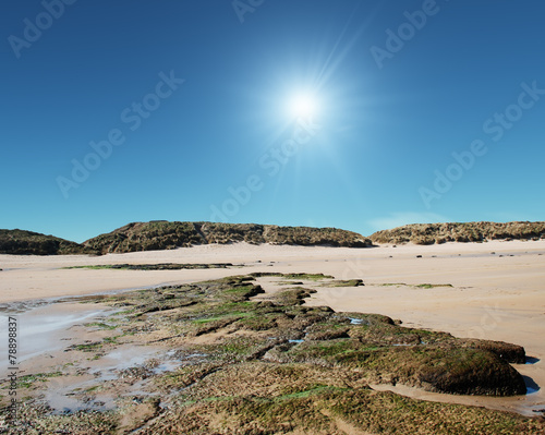 Rocky Northumberland landscape photo
