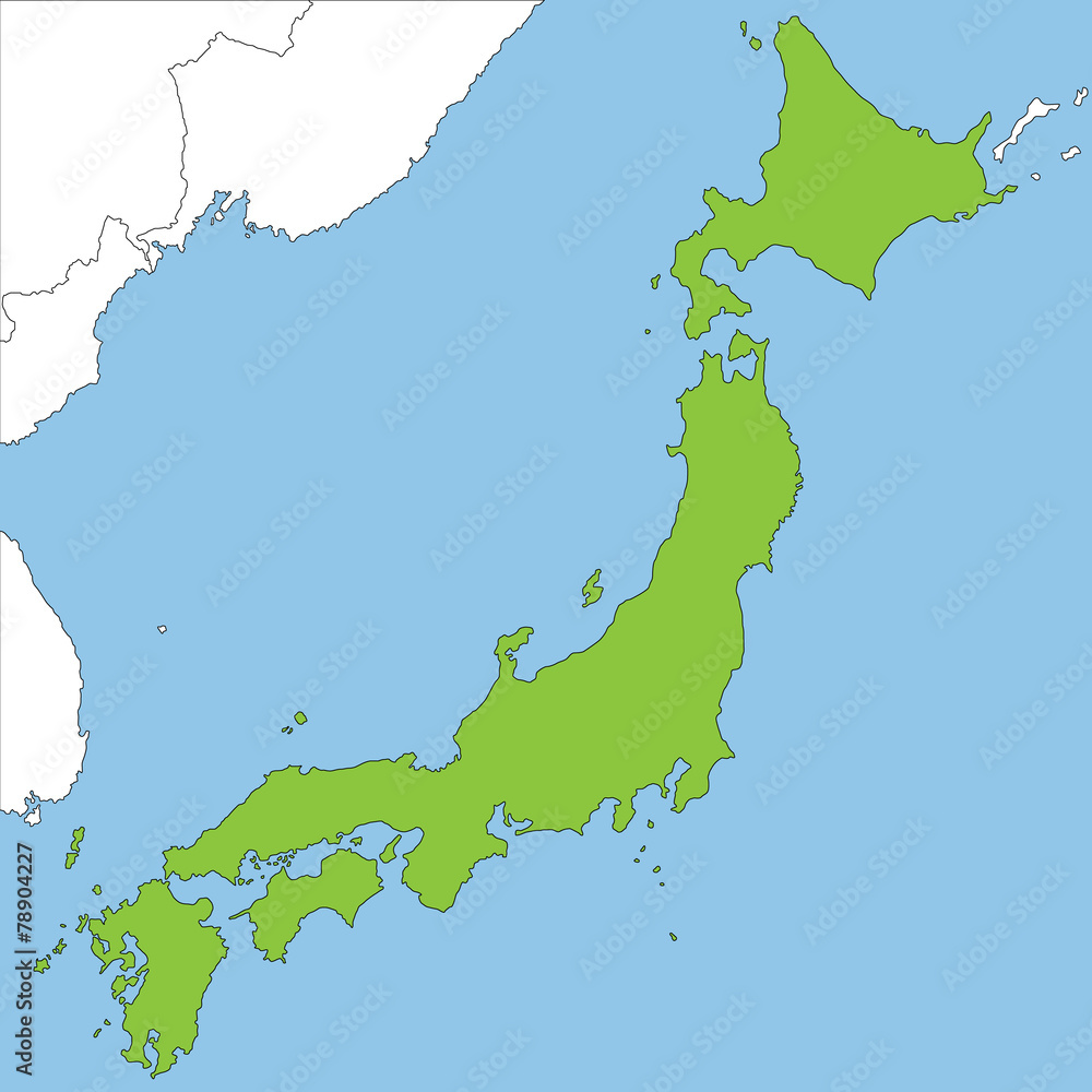 Obraz premium Japan in grün