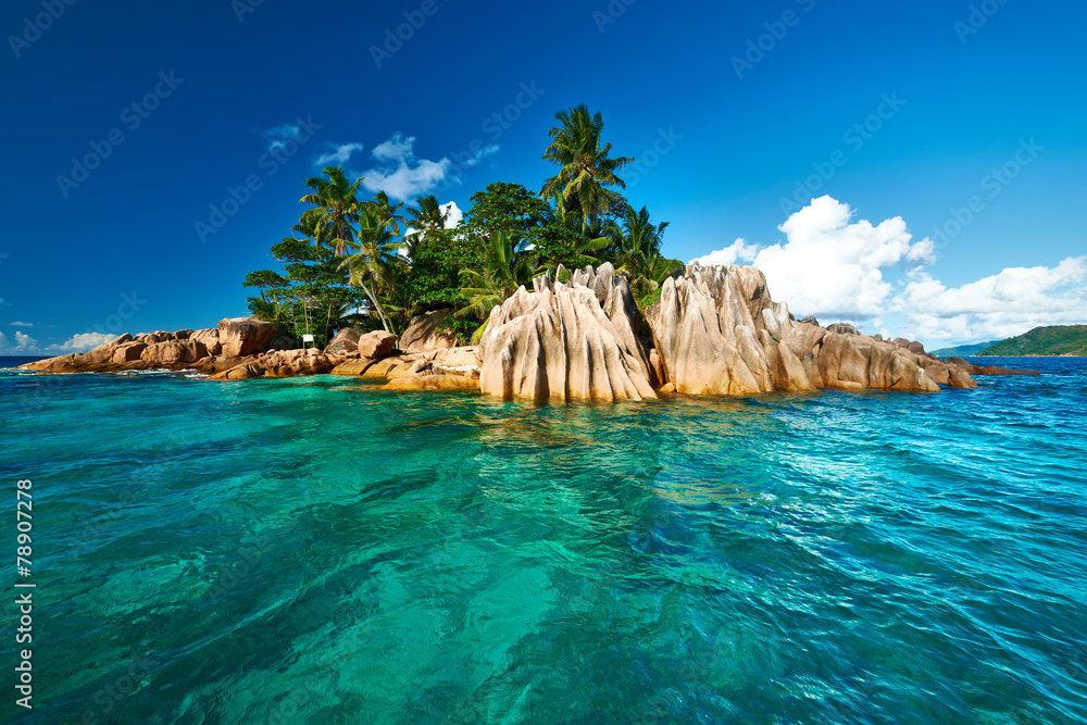 Beautiful tropical island Stock Photo