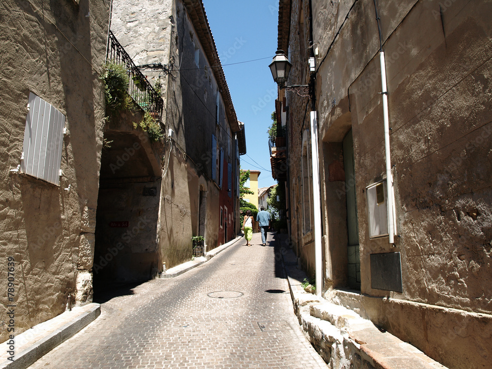 the medieval village, Le Castellet